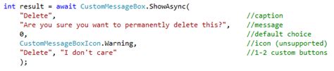 Creating a Custom Message Box WPF 的图像结果