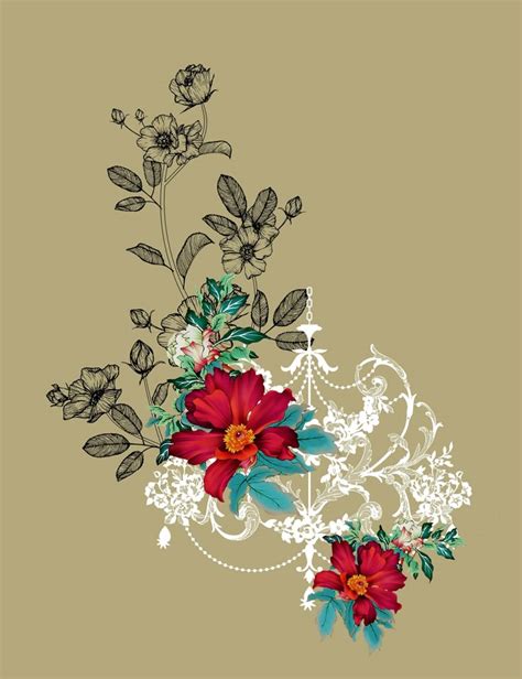 Floral Pattern Drawing Tutorial