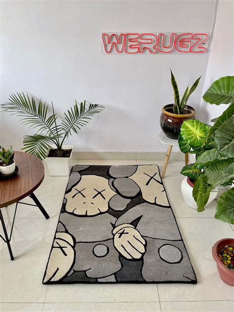 Kaws Hand Tufted New Zealand Wool Rug – Jewel Carpet