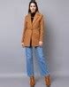 Buy Brown Jackets & Coats for Women by Chkokko Online | Ajio.com