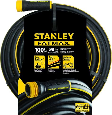 Buy Stanley FatMax Garden Hose, 100' x 58", Black Online at Lowest ...