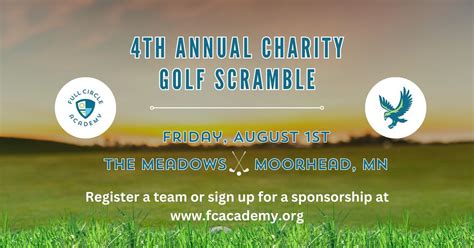 FCAs 4th Annual Golf Charity Golf Scramble, The Meadows Golf Course ...