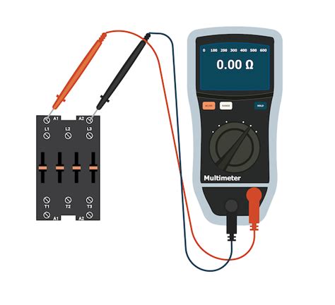 How to Test an AC Contactor with a Multimeter