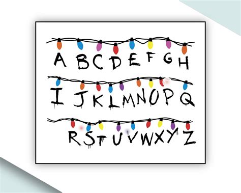 Image result for Stranger Things Intro Note Letters