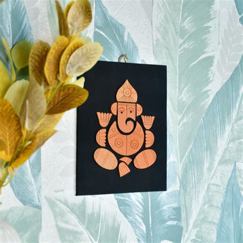 Terracotta Ganesh: Artisan Home Decor Elegance and Tranquility – Sowpeace