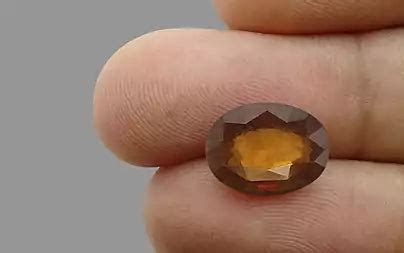 Buy Gomed Stone (Hessonite) Online at Best Price in India | Mewar Gem Art