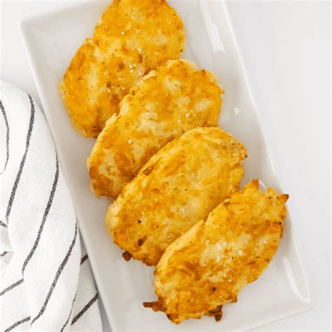 Air Fryer Homemade Hash Brown Patties - Fork To Spoon