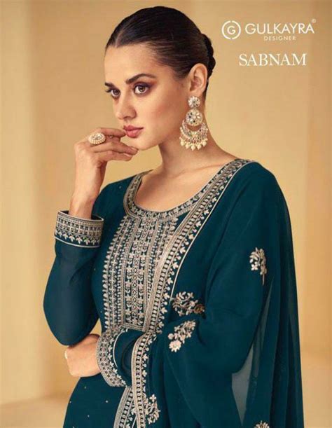 GULKAYRA SABNAM GEORGETTE SALWAR SUITS | Anant Tex Exports Pvt.Ltd.