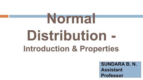 Image result for Normal Distribution Key Properties