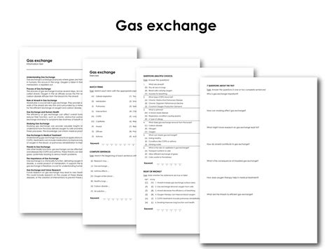 Image result for Free Science Lessons Gas Exchange