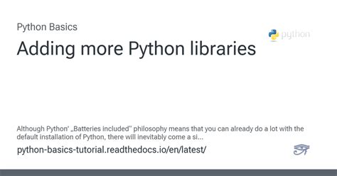 Python Library Einbinden 的图像结果