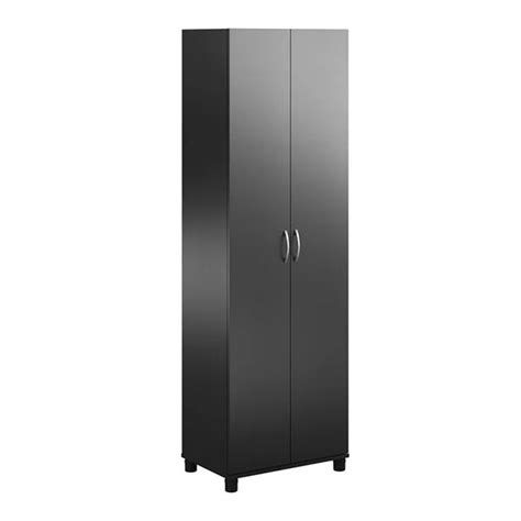 Heera Moti | Balt 2 Doors Wardrobe | Black