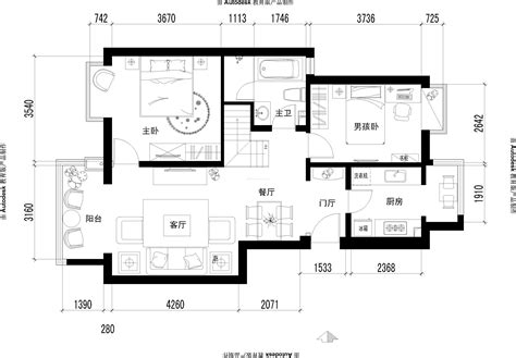 5-10万50平米简约公寓装修效果图,单身公寓装修案例效果图-齐家装修网