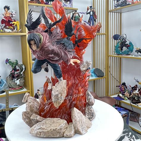 Buy Itachi Uchiha Model Statue Action Figure Figurine Naruto Akatsuki ...