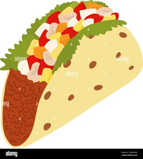 Tortillas pile Stock Vector Images - Alamy