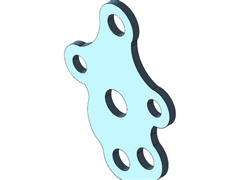 OpenSCAD How to Create Irregular Shape 的图像结果