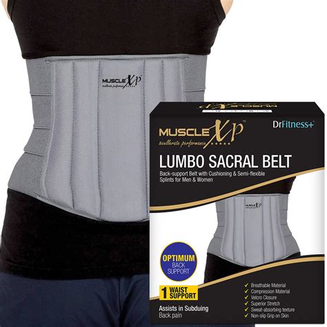 DrFitness+ Lumber Sacral Belt – MuscleXP