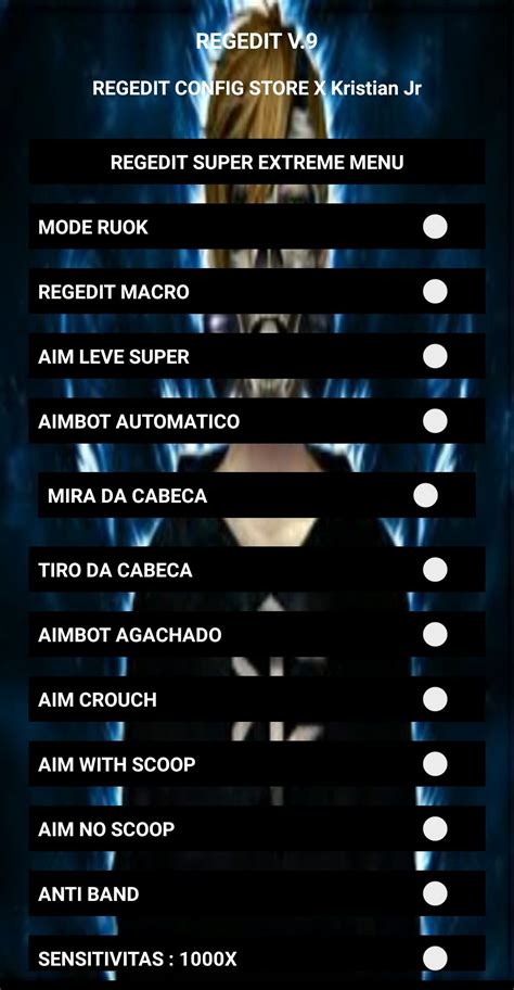 Descargar REGEDIT FF 1.0 APK Gratis para Android