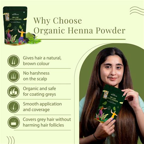 Satthwa Organic Henna Powder (Sojat Mehndi) - Hair Colour & Covering Greys