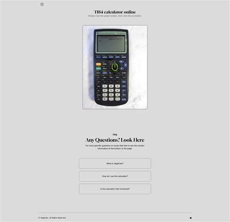 Calculadora TI84 Online Gratis - SageCalc