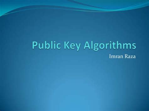 Image result for Public Key Algorithms