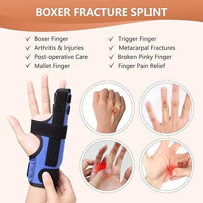 Scurnhau Pinky Finger Splint 4th or 5th Two Finger Splint India | Ubuy