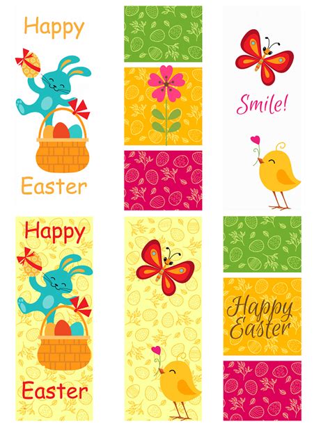 Easter Bookmarks Free Printable - Free Printable Templates
