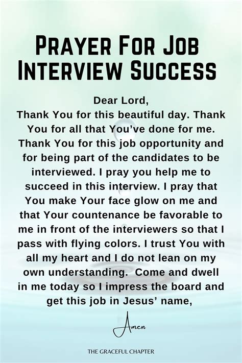 After Interview Prayer at Hayden Marr blog