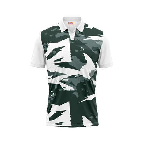 Polo Neck Printed Jersey White NP50000552 – Next Print
