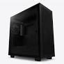 NZXT H7 Flow ATX Mid-Tower Glass Computer Case/Gaming Cabinet - Black ...