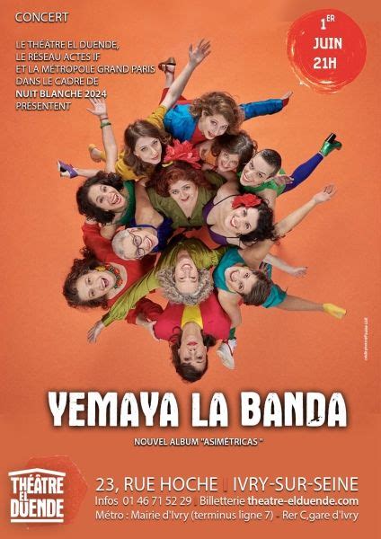 NUIT BLANCHE AU DUENDE - YEMAYA LA BANDA, 23 rue Hoche, 94200 Ivry-sur ...