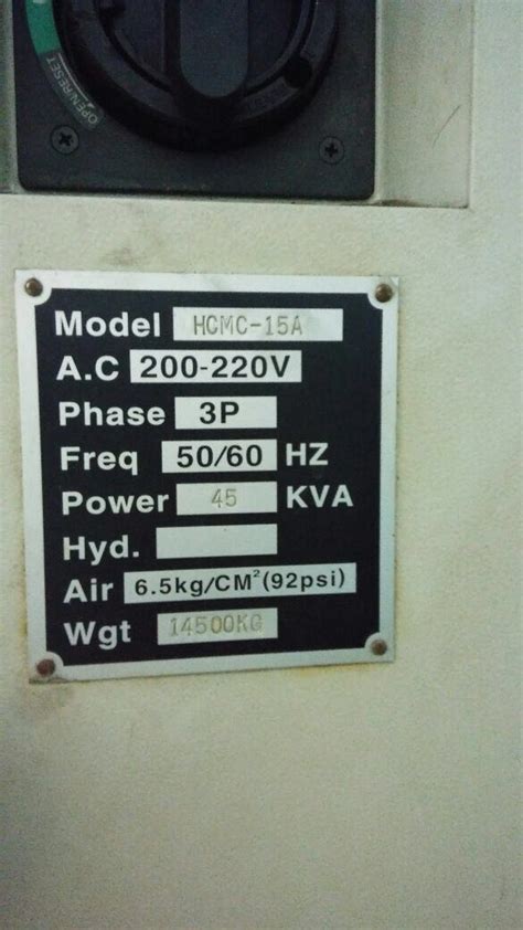 USED HARTFORD HCMC15A VMC – Bhavani Machine Tools – used cnc machines ...