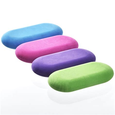 Emraw Bright Color Oval Soft Pencil Mark Eraser Rubber for School ...
