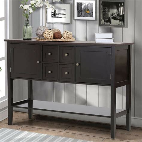 Sideboard Buffet Antique Wood Storage Cabinet Buffet India | Ubuy