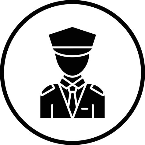 Security Guard Vector Icon Design 22801995 Vector Art at Vecteezy