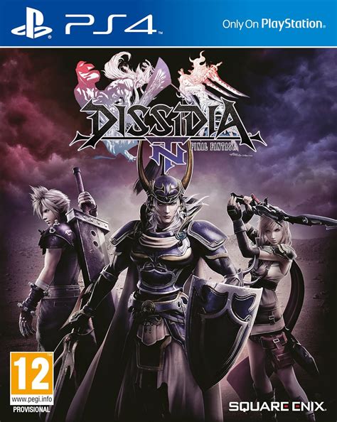 SQUARE ENIX Dissidia Final Fantasy NT (PS4) Steelbook Edition : Amazon ...