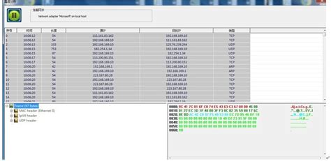 Using WinPcap 的图像结果