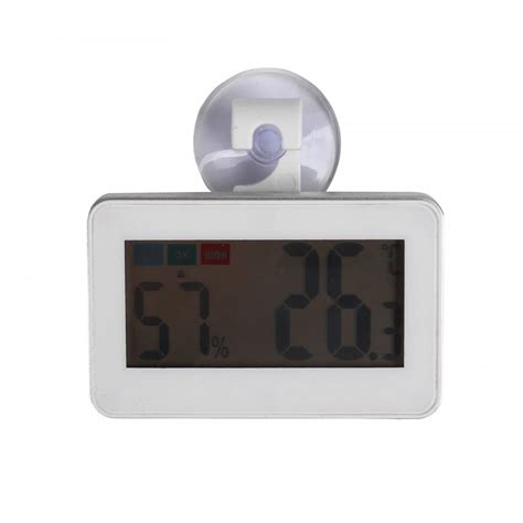 Buy Reptile Thermometer Hygrometer, LCD Temperature Humidity Meter High ...
