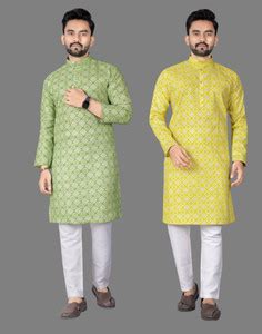 DHASU TRENDZ Men Printed Straight Kurta - Buy DHASU TRENDZ Men Printed ...