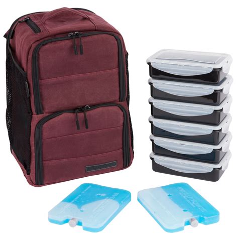Buy EDC Meal Prep Bag - Full Meal Prep Lunch Box Management System ...