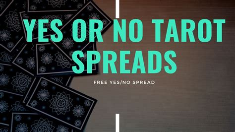 What Tarot Cards Mean Yes Or No at Mia Fortune blog
