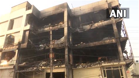 Mundka blaze: NDRF team carries out search, rescue operations