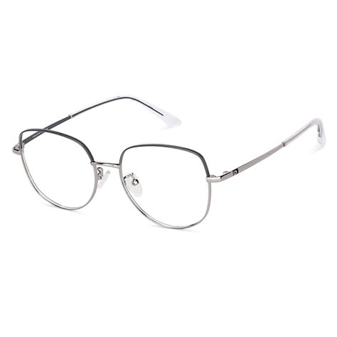 Buy Gunmetal Grey Gunmetal Full Rim Geometric Vincent Chase SG ...