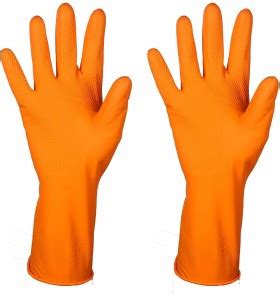 AMS AMS | Cleaning Gloves Reusable Rubber Hand Gloves, Medium Size ...