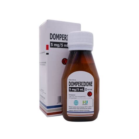 Domperidone 5 mg Sirup 60 ml Hexpharm - Manfaat, Kandungan, Dosis, dan ...
