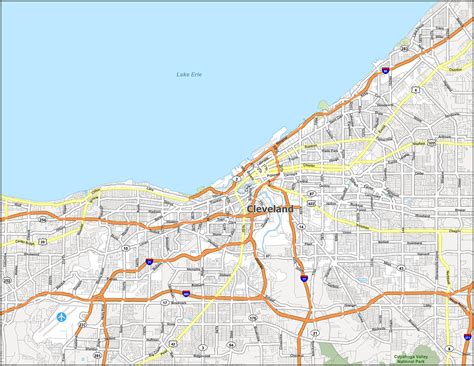 Detailed Map Of Northeast Ohio | Maps Of Ohio