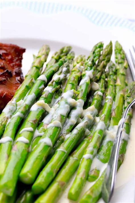 Easy Asparagus with a Parmesan Cream Sauce (Low Carb) - I Hacked Diabetes