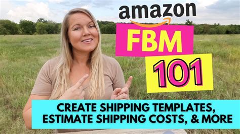 Image result for Amazon FBM Shipping Templates Tutorial