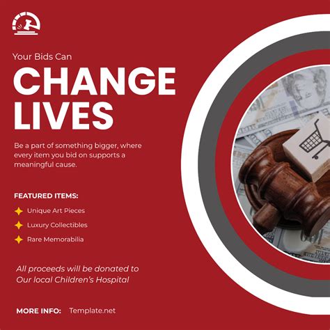 Free Auction Templates to Edit Online