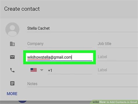 Image result for Adding Contacts Gmail